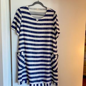 Cotton Bleu Dress